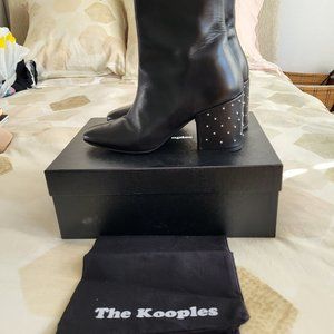 Black Studded Kooples Boots Size 40 [EUR] / Size 9 [US]